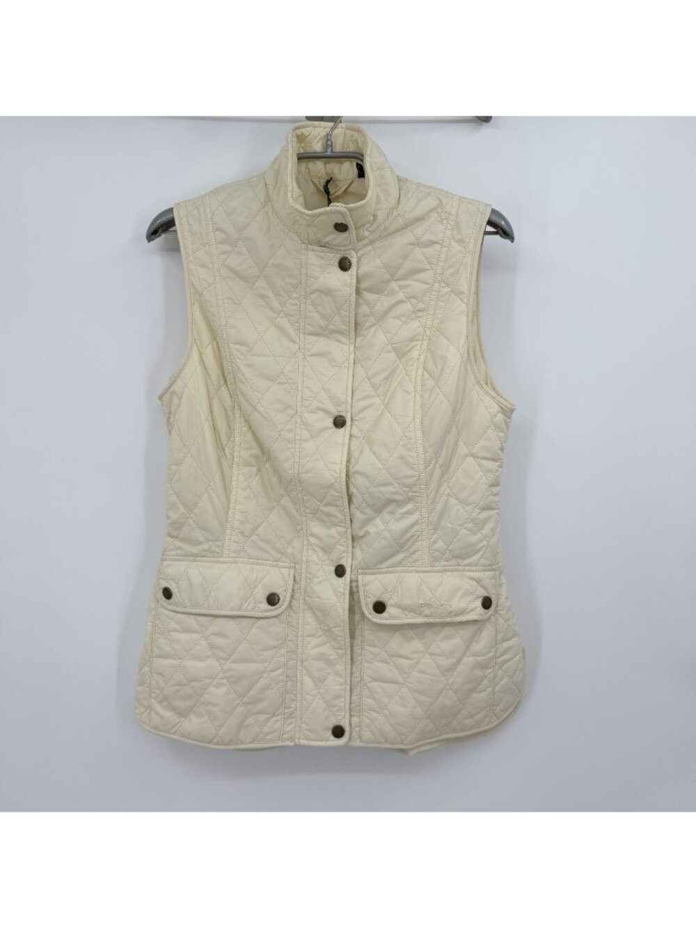 Barbour Otterburn Quilted Gilet Quilted Vest 6 US Women's UK 10 Summer Pearl